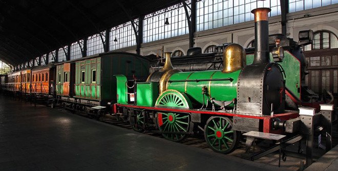 A high-quality stock photo related to the article: Museo del Ferrocarril
